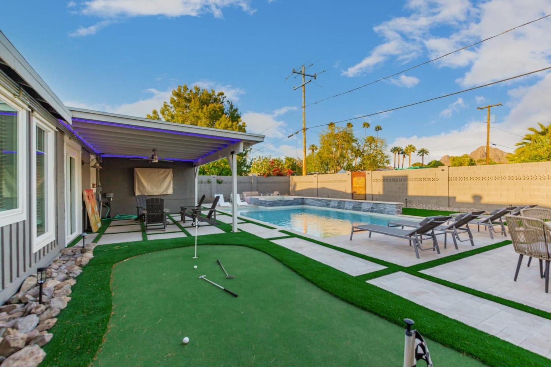Sunsets On 11th By Avantstay Resort-style Pool Hot Tub Game Phoenix